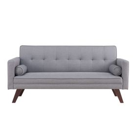 Futón Doni tela gris