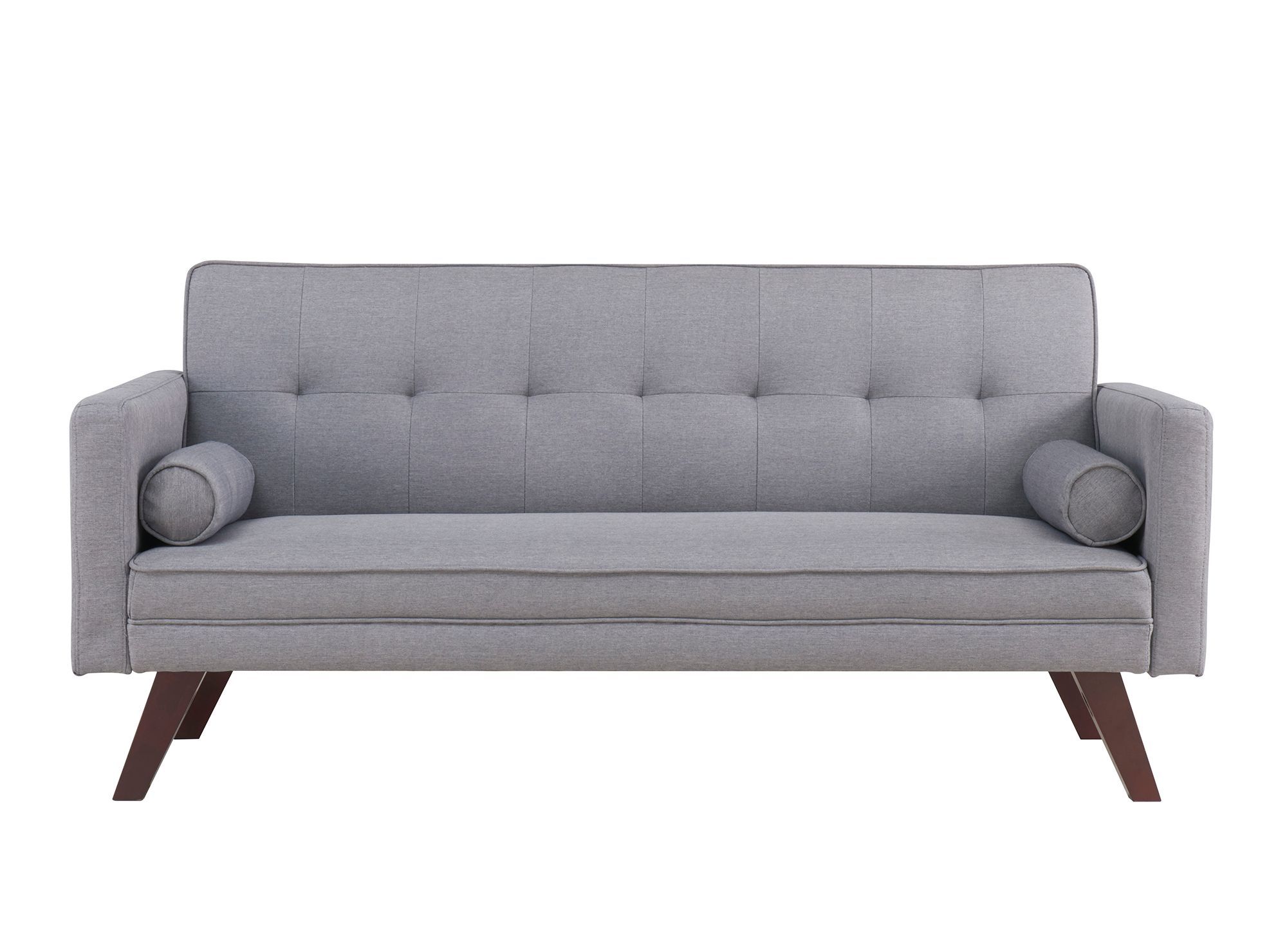 M+Design Futón Doni tela gris