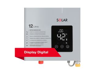 Calefont ionizado tiro forzado 12 litros gas licuado Modulante Rheem