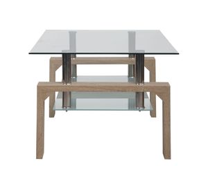 Mesa de centro rectangular natural M+Design