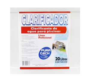 Clarificador piscina 20 litros Pura tech