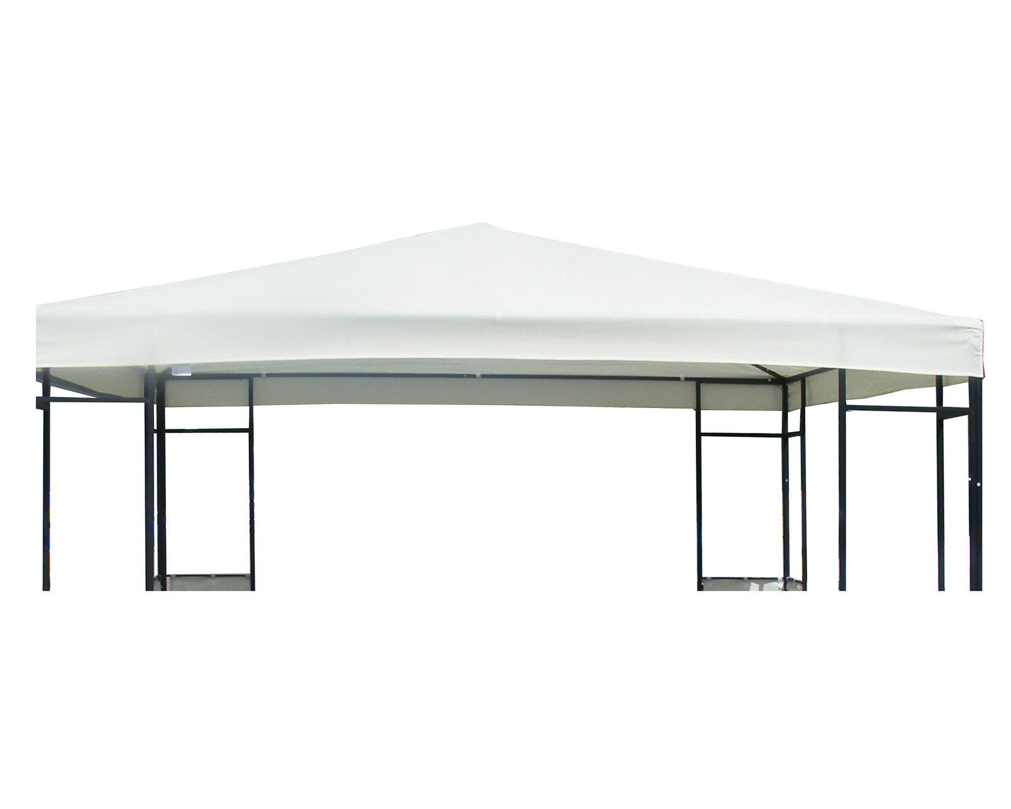 Pérgola 2,5x3x3 m Blanco Outzen