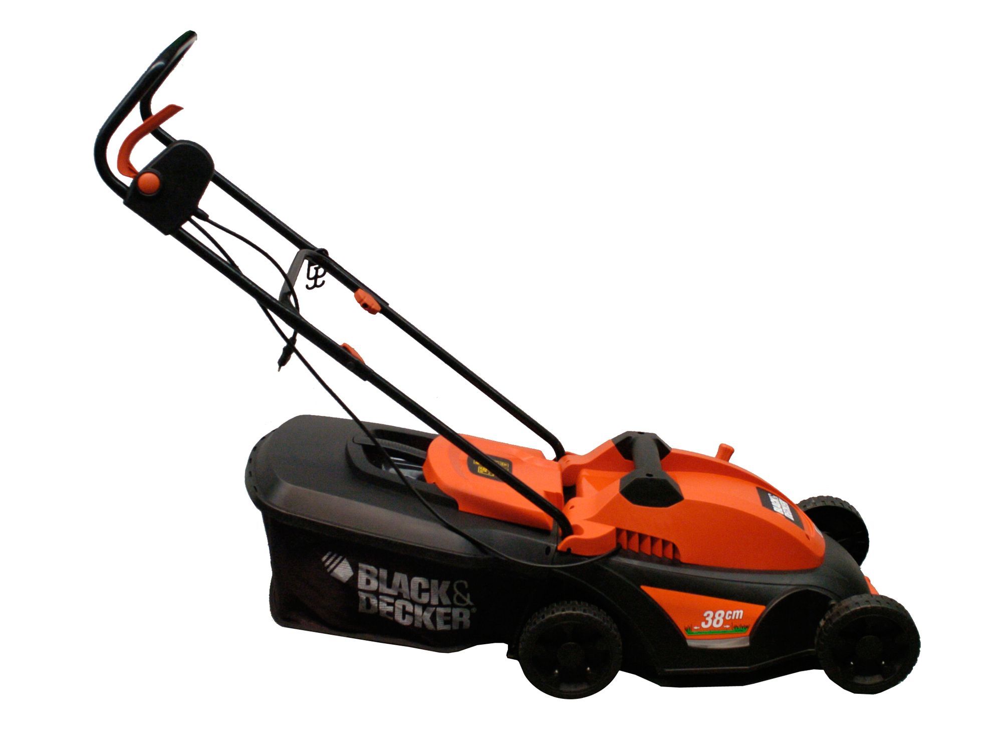 Cortacésped eléctrico 1600W 38 cm GR3800 Black+Decker