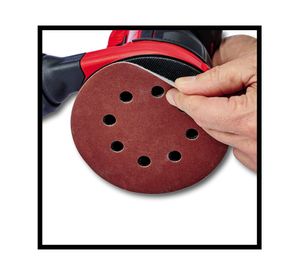 Lijadora orbital inalámbrica 18V TE-RS 18 Li Solo Einhell