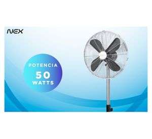 Ventilador pedestal 16'' DCP1620B negro Nex