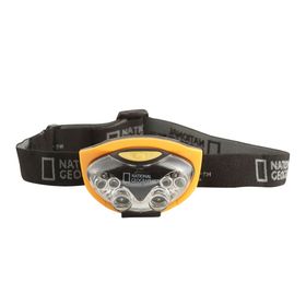 Linterna frontal LED negro National Geographic