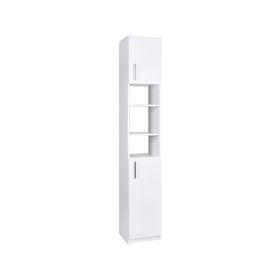 Mueble organizador baño 2 puertas blanco Cic