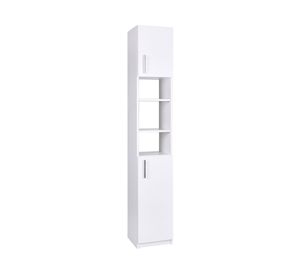 Mueble organizador baño 2 puertas blanco Cic