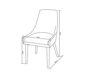 Silla Dining 2.0 café M+Design