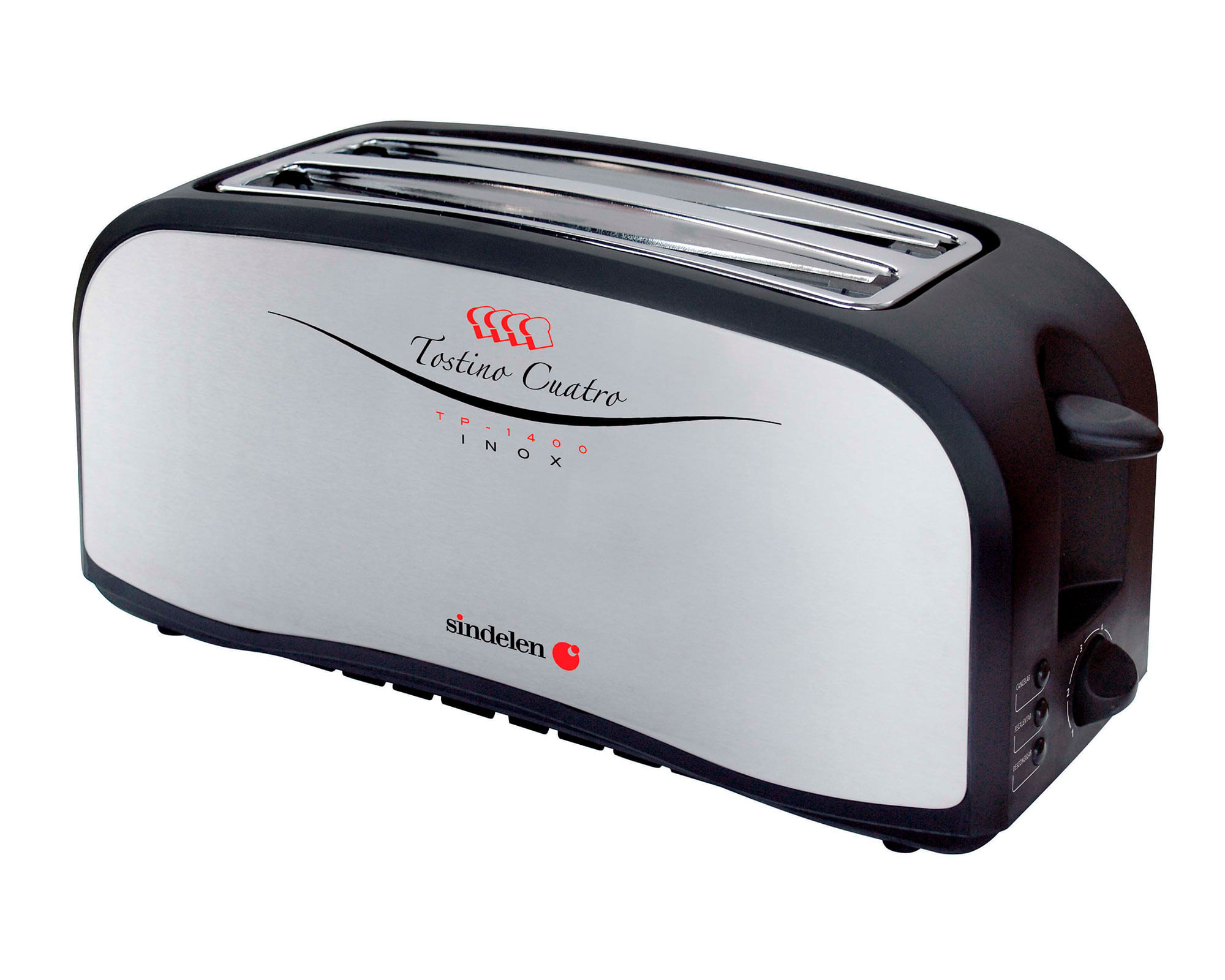 Tostador 4 rebanadas 1650W TP 1400 Sindelen