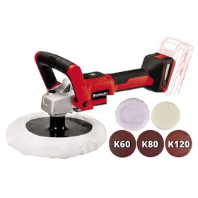 Pulidora/lijadora inalámbrica 18V CE-CP 18/180 Li E-Solo Einhell