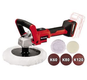 Pulidora/lijadora inalámbrica 18V CE-CP 18/180 Li E-Solo Einhell