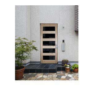 Puerta Pino Oregón Lanalhue 75x200 cm AFN