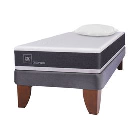 Cama europea 1.5 plazas Ortopedic + almohada Cic