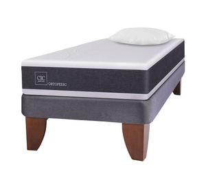 Cama europea 1.5 plazas Ortopedic + almohada Cic