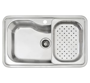 Lavaplatos Bahía 1C inox 22x80x50 cm