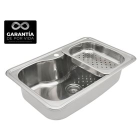 Lavaplatos Bahía 1C inox 22x80x50 cm