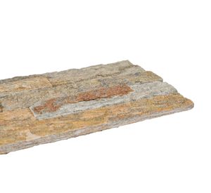 Fachaleta muro 15x60 cm piedra sahara 0,72 m2 Petratec