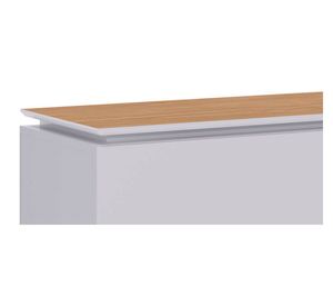 Rack TV 60'' Vesta I blanco/cobre Decocasa