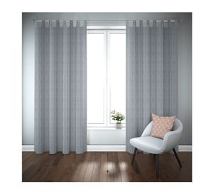 Cortina velo 140x230 cm Line gris Cotidiana