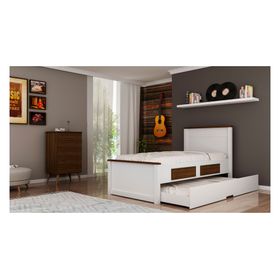 Diván 1.5 plazas Houston 2 cajones Decocasa