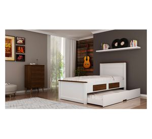 Diván 1.5 plazas Houston 2 cajones Decocasa