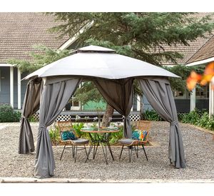 Pérgola 3x3 m Boris gris Outzen