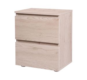 Velador 2 cajones Mallorca natural M+Design