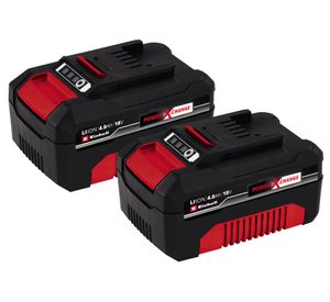 Batería 4.0 Ah 18V Power X-Change 2 unidades Einhell
