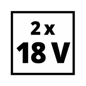 Batería 4.0 Ah 18V Power X-Change 2 unidades Einhell