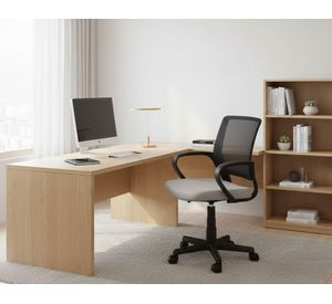 Silla de escritorio negro/gris M+Design