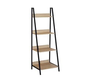 Repisa 4 niveles natural/negro M+Design