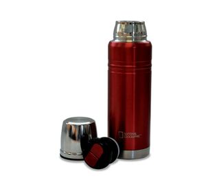 Termo 500 ml rojo National Geographic