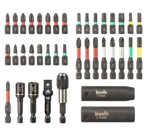 Set de puntas 39 piezas KWB