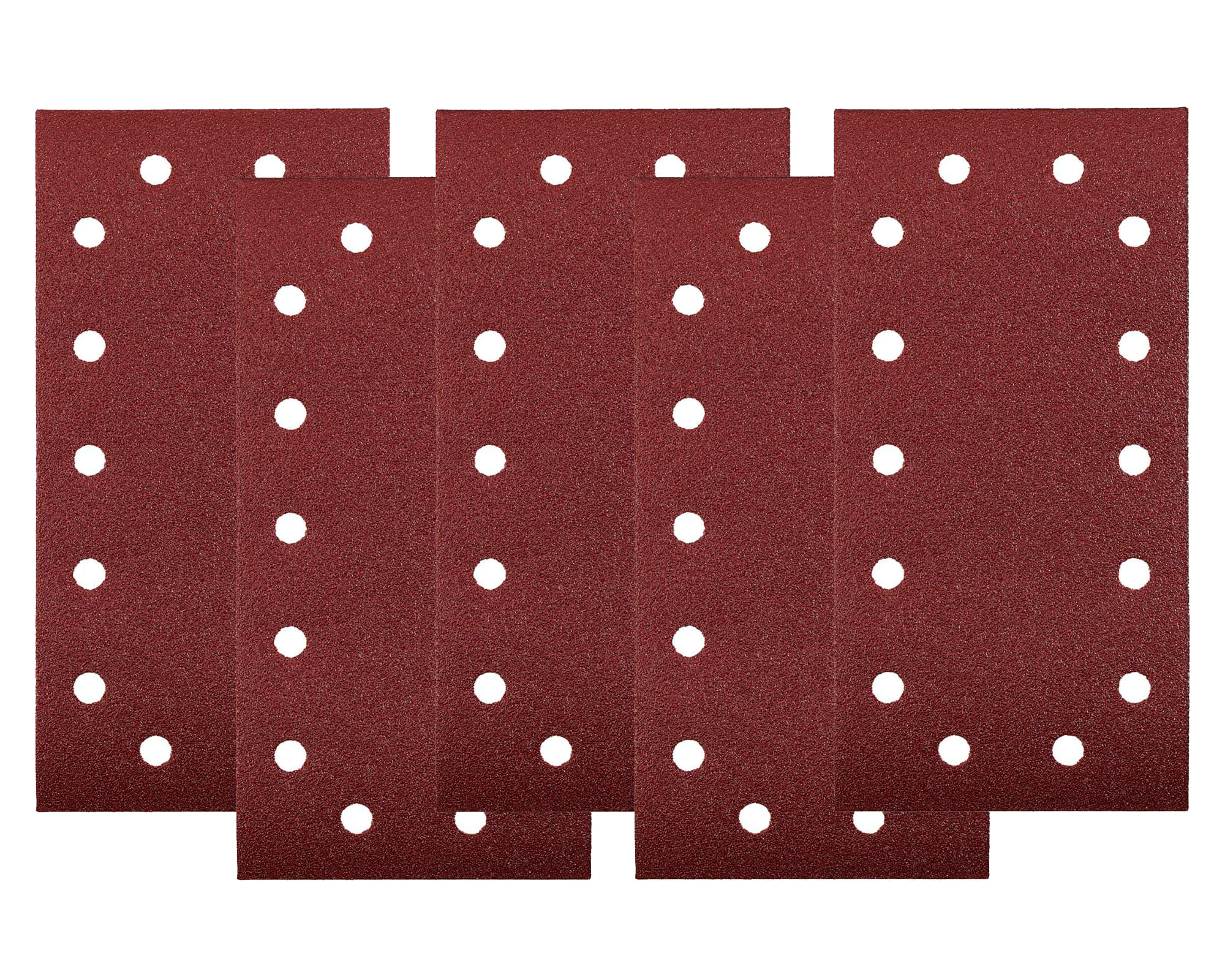 Lija abrasiva 115x230 mm grano 120 5 unidades