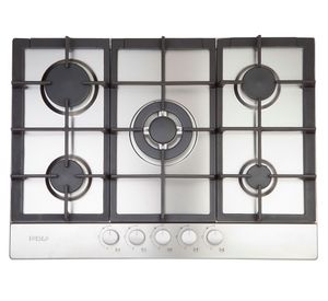 Encimera a gas 5 quemadores Design 70 NAT inox FDV