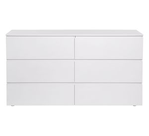 Cómoda Mallorca blanco 6 cajones