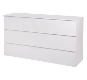 Cómoda Mallorca blanco 6 cajones
