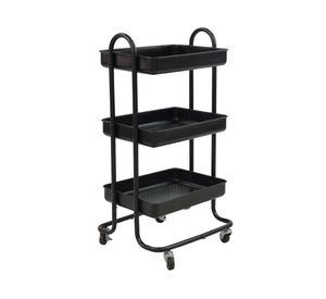 Carro 3 niveles 2.0 negro M+Design