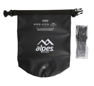 Bolsa impermeable 5 litros negro