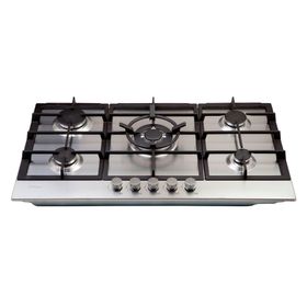 Encimera a gas 5 quemadores Design 90 NAT inox FDV