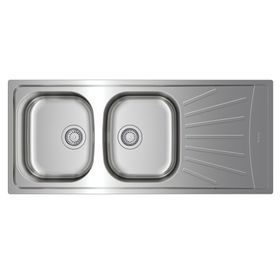 Lavaplatos Starbright 80 E-XP 2C 1E inox 16x116x50 cm