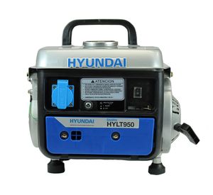 Generador a gasolina manual 720W 4,2 lt 82HYLT950 Hyundai.