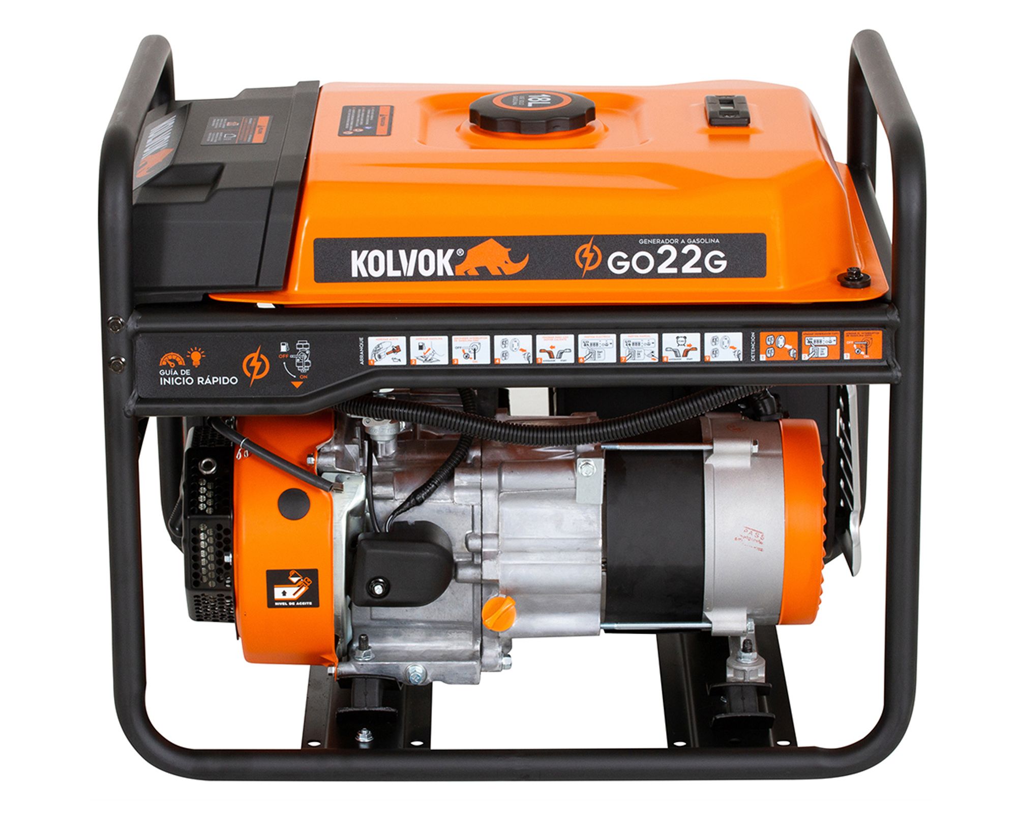 Kolvok Generador eléctrico a gasolina GO22G 2.2 KVA