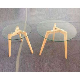 Mesa centro New Grape natural 2 piezas