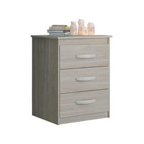 Combo Clóset 6 puertas 2 cajones + Cómoda 3 cajones crema