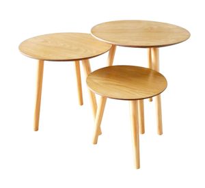 Mesa Grape natural 3 piezas M+Design