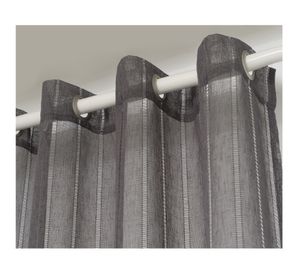 Cortina velo 140x230 cm gris Cotidiana