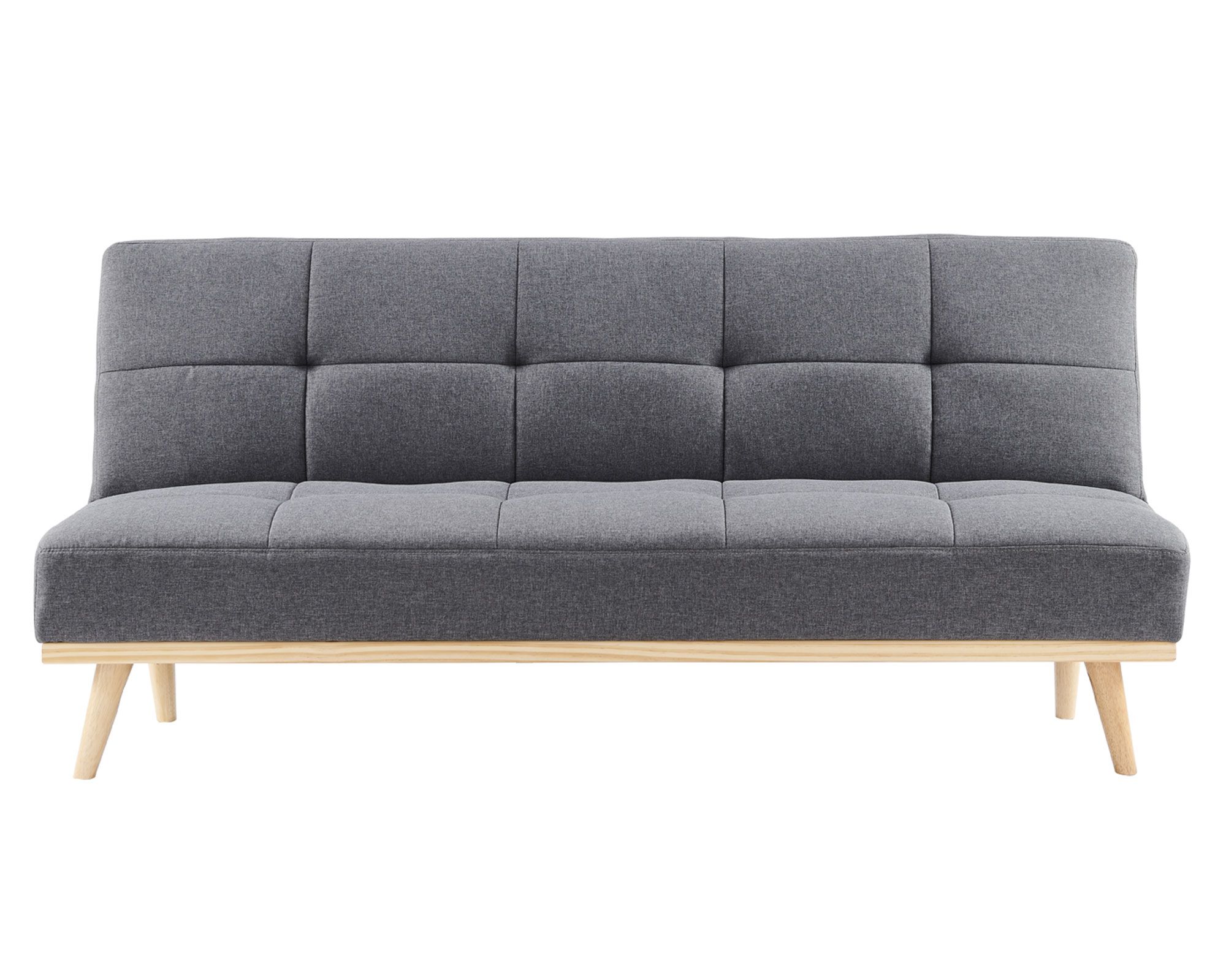 M+Design Futón Soft natural 2.0 gris oscuro M+Design