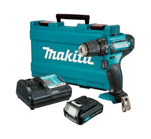Taladro atornillador inalámbrico 12V 10mm DF333D + 1 batería 1,5 Ah Makita